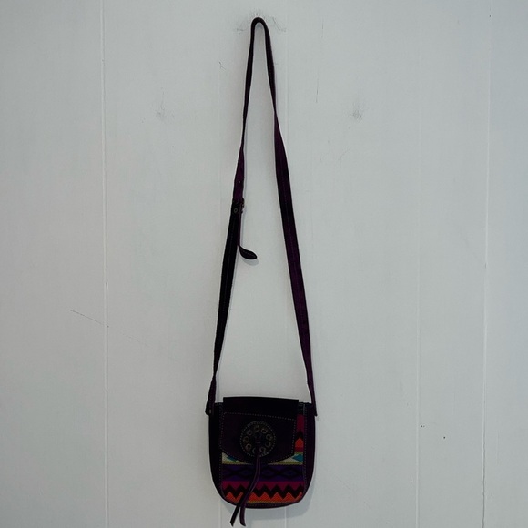 Boho Southwestern Style Crossbody Bag Z19 - Picture 1 of 6